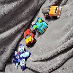 Playskool Rescue Bots Academy - Hot Shot, Whirl, Wedge, Hoist Transformers